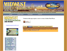 Tablet Screenshot of midwestgreensulation.com